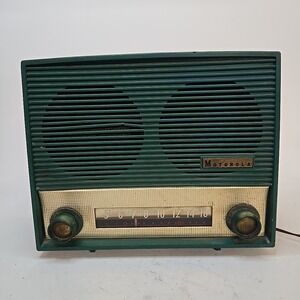 Vintage Motorola 64X‎ Areo Vane High Efficiency Loop Tube Radio